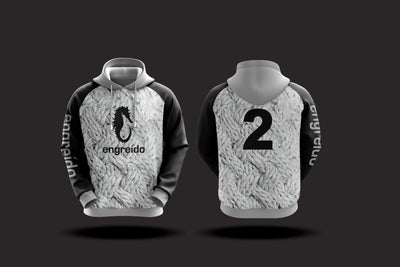 sweater hoodie white